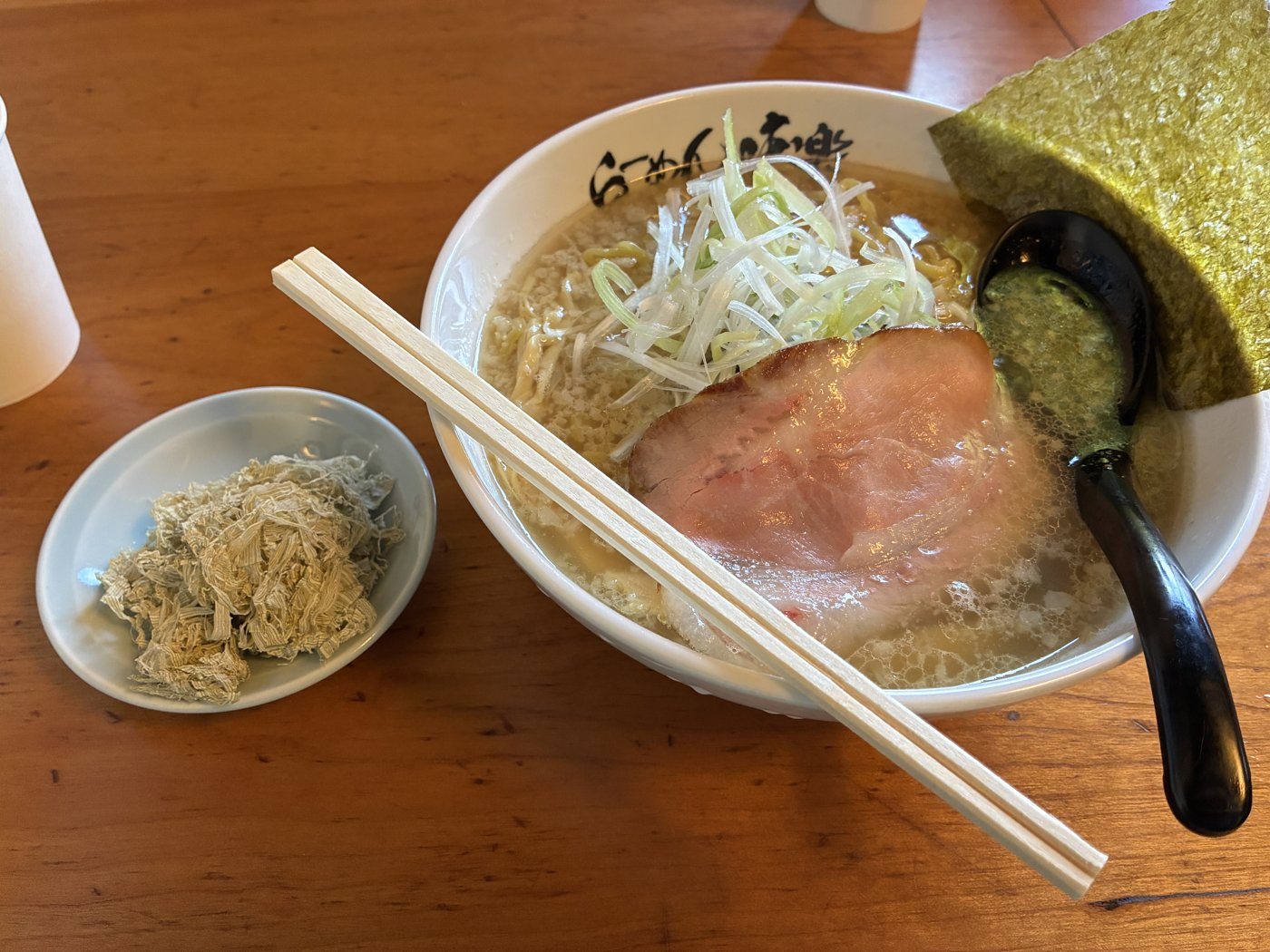Shio ramen. So much umami.